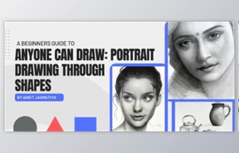 Download Anyone Can Draw : Portrait <span class='badge badge-warning'>Drawing</span> Through Shapes