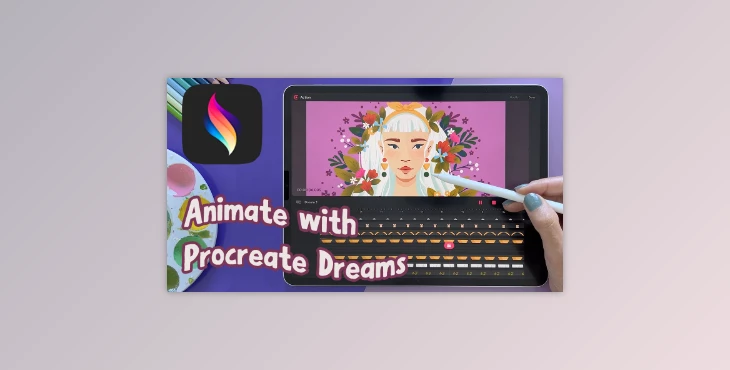 Download Animate a Portrait in Procreate Dreams