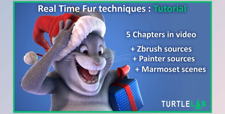Download Artstation – Turtle LAB – Real Time Fur Techniques