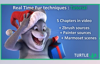 Download Artstation – Turtle <span class='badge badge-warning'>LAB</span> – Real Time Fur Techniques