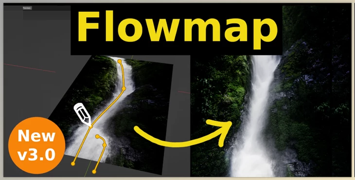 Download Blender Market – Procedural Flowmap v2.0