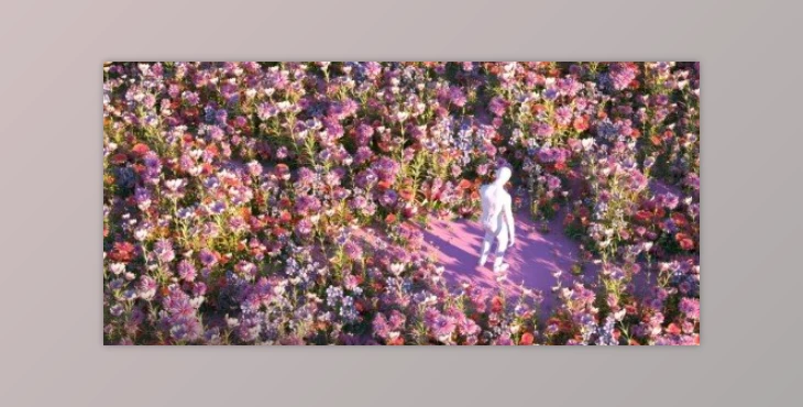 Download Creating a Floral Creative 3D Animation using Cinema4D & Octane Render