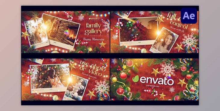 Download Christmas Photo Slideshow for After Effects (Videohive 49851539) - AE Project