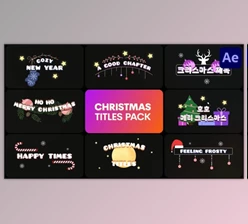 Download Christmas Titles | After Effects (Videohive 49851636) - AE Project