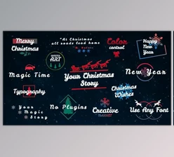 Download Magic Christmas Titles (Videohive 49393320) - AE Project