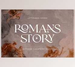 Download Romans Story - Stylish Ligature Serif Font