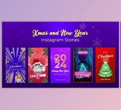 Download Christmas and New Year Stories (Videohive 49902605) - AE Project