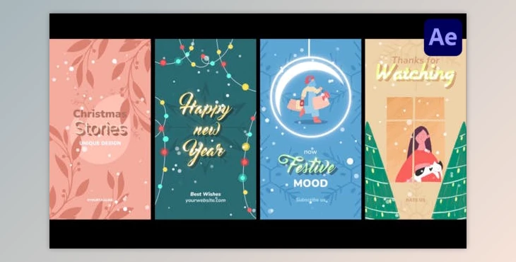 Download Christmas Stories | After Effects (Videohive 49881209) - AE Project