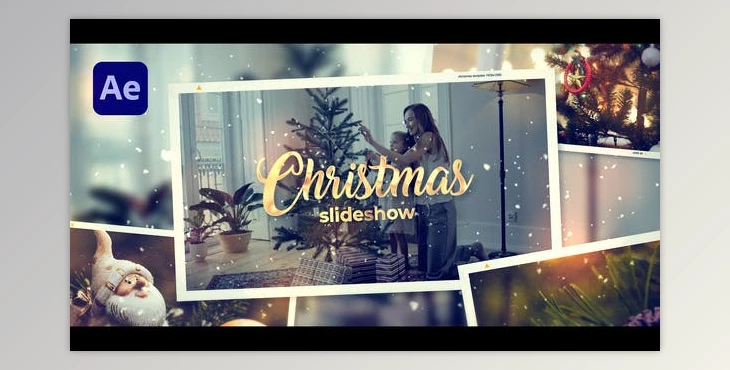 Download Slideshow Christmas - Slideshow (Videohive 49870873) - AE Project