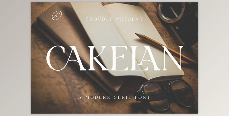 Download Cakelan Serif Typeface
