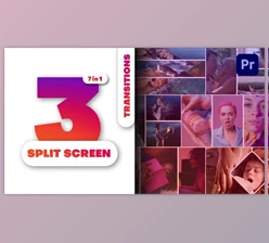 Download Multiscreen Transitions – 3 Split Screen – Vol. 01 (Videohive 49409706)