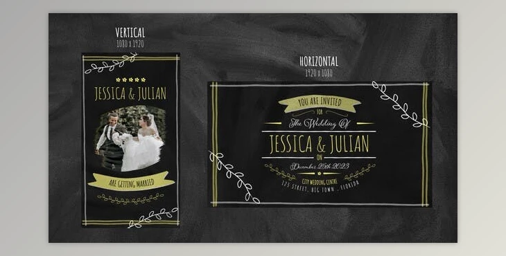 Download Vintage Wedding Invitation (Videohive 49989967) - AE Project