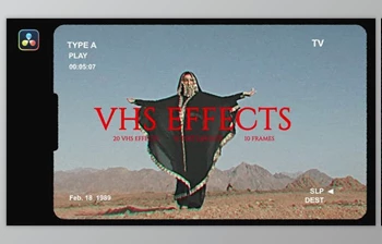 Download VHS <span class='badge badge-warning'>Effects</span> DaVinci Resolve (Videohive 49980941)