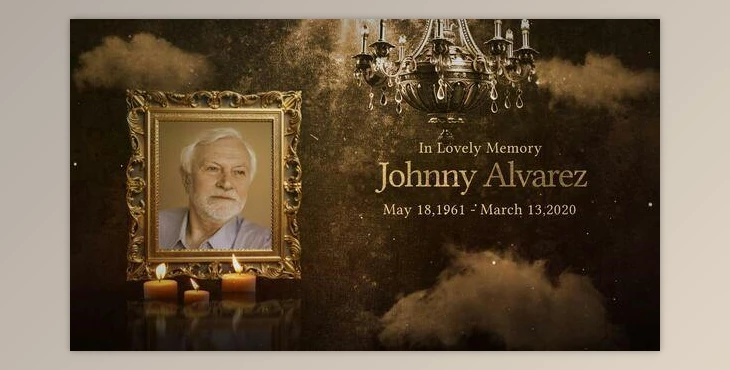Download Funeral Memorial Card | MOGRT (Videohive 49634954)