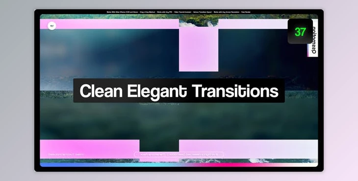 Download Clean Elegant Transitions (Videohive 49924913) - AE Project