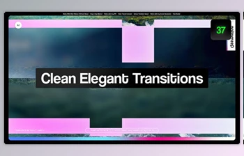 Download <span class='badge badge-warning'>Clean</span> Elegant Transitions (Videohive 49924913) - AE Project