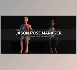 Blender - Download Jason Pose Manager Basic v1.04