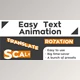 Download Blender Market - Easy Text Animation v2.5.2