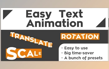Download Blender Market - <span class='badge badge-warning'>Easy</span> Text Animation v2.5.2