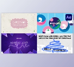 Download Christmas Typography for After Effects (Videohive 49981220) - AE Project