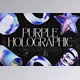 Download Creativemarket – 3D Purple Holographic Shapes