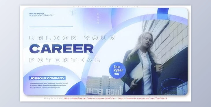 Download Hiring Company Presentation (Videohive 49939712) - AE Project