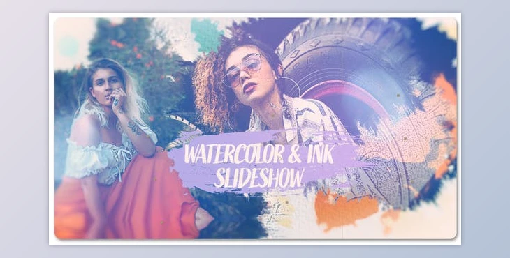 Download Watercolor & Ink Slideshow (Videohive 49399794) - AE Project