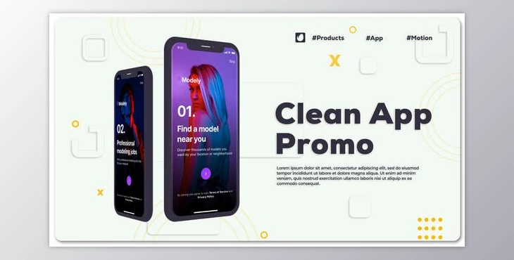 Download Clean App Promo (Videohive 49392693) - AE Project