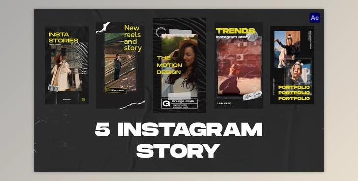 Download Instagram Story & Reel 2 (Videohive 49677989) - AE Project