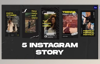 Download Instagram Story & Reel <span class='badge badge-warning'>2</span> (Videohive 49677989) - AE Project
