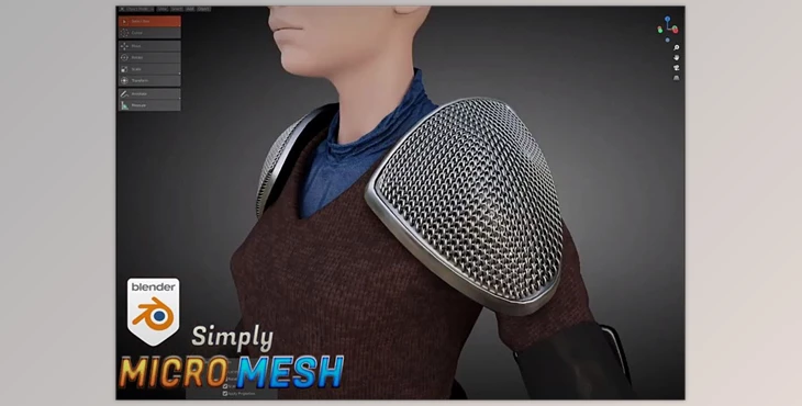 Blender - Download Simply Micro Mesh v3.4.3
