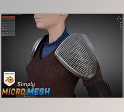 Blender - Download Simply Micro Mesh v3.4.3