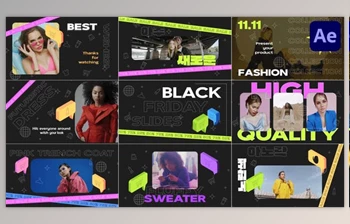 Download Black Friday Slides for <span class='badge badge-warning'>After</span> <span class='badge badge-warning'>Effects</span> (Videohive 50027229) - AE Project