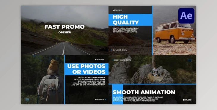 Download Fast Promo for After Effects (Videohive 48361380) - AE Project