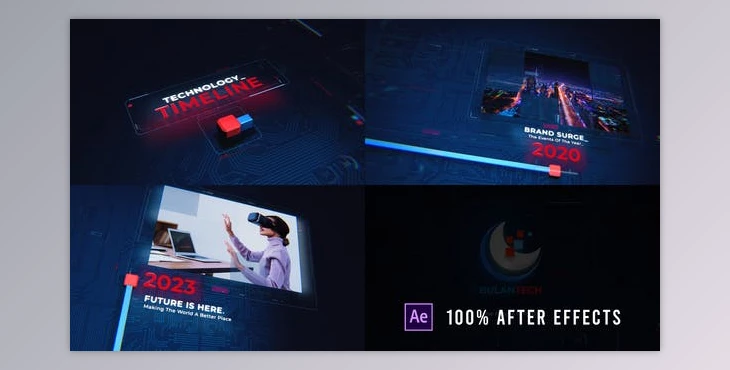 Download Technology Timeline (Videohive 50061124) - AE Project