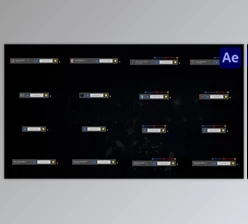 Download Social Media Subscribe Buttons for After Effects (Videohive 50053682) - AE Project
