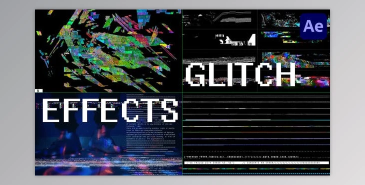 Download Glitch Effects for After Effects (Videohive 50051243) - AE Project