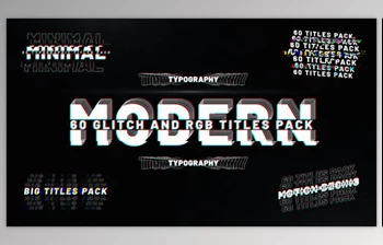 Download Kinetic Glitch Titles | Big <span class='badge badge-warning'>Pack</span> (<span class='badge badge-warning'>Videohive</span> 50064463) - AE Project