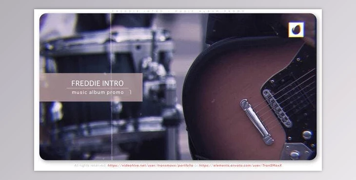 Download Freddie Intro - Music Album Promo (Videohive 50021691) - AE Project
