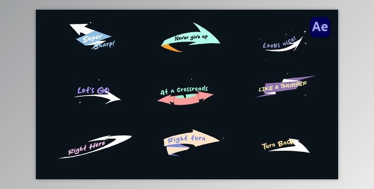 Download Arrow sketch titles [After Effects] (Videohive 50040242) - AE Project