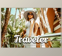 Download 35 Traveler Photoshop Actions Video LUT