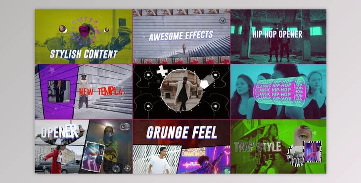 Download Versatile Grunge Opener (Videohive 49898369) - AE Project