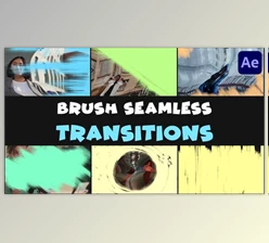 Download Seamless Brush Transitions | After Effects (Videohive 50027152) - AE Project