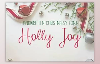 Download Holly Joy - Elegant Handwritten <span class='badge badge-warning'>Font</span>
