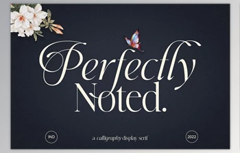 Download Perfectly Noted <span class='badge badge-warning'>Font</span> Duo