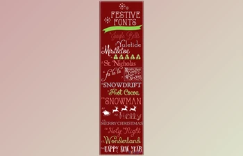 Download 16 Fabulous Festive Holiday Fonts <span class='badge badge-warning'>Pack</span>