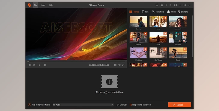 Download Aiseesoft Slideshow Creator 1.0.66 Multi