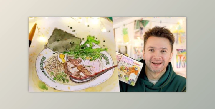 Download Everyone Can Draw Lunch – Learn to Draw and Paint Like Me While I Take You Out for Lunch
