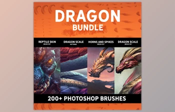 Download Dragon Bundle – 200+ <span class='badge badge-warning'>Photoshop</span> <span class='badge badge-warning'>Brushes</span>