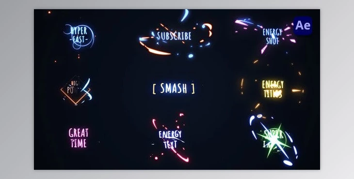 Download Energy Cartoon Titles [After Effects] (Videohive 50079180) - AE Project